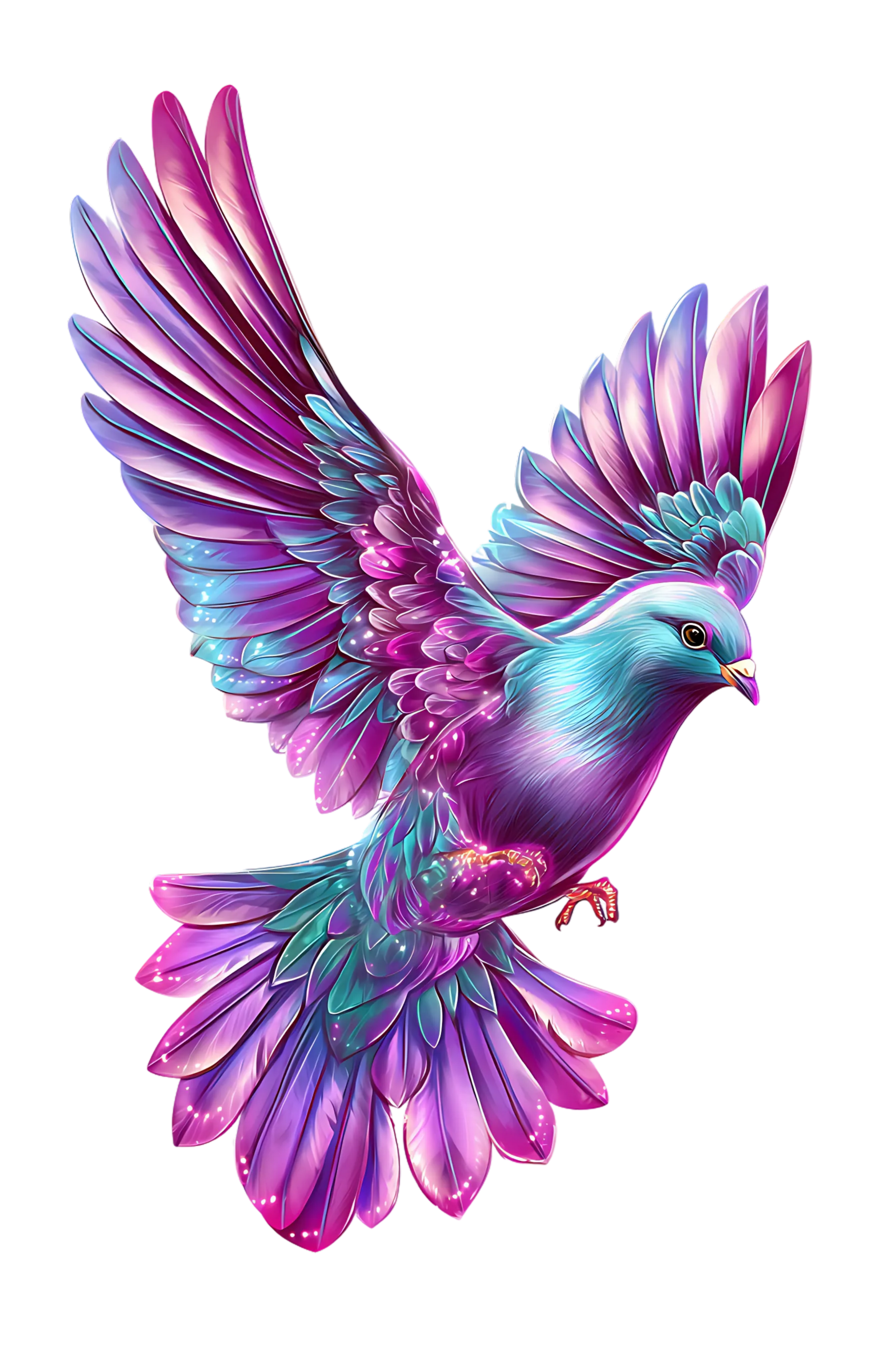 glowing bird 17