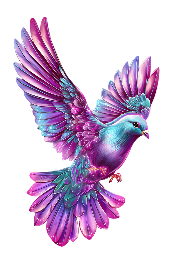 glowing bird 17