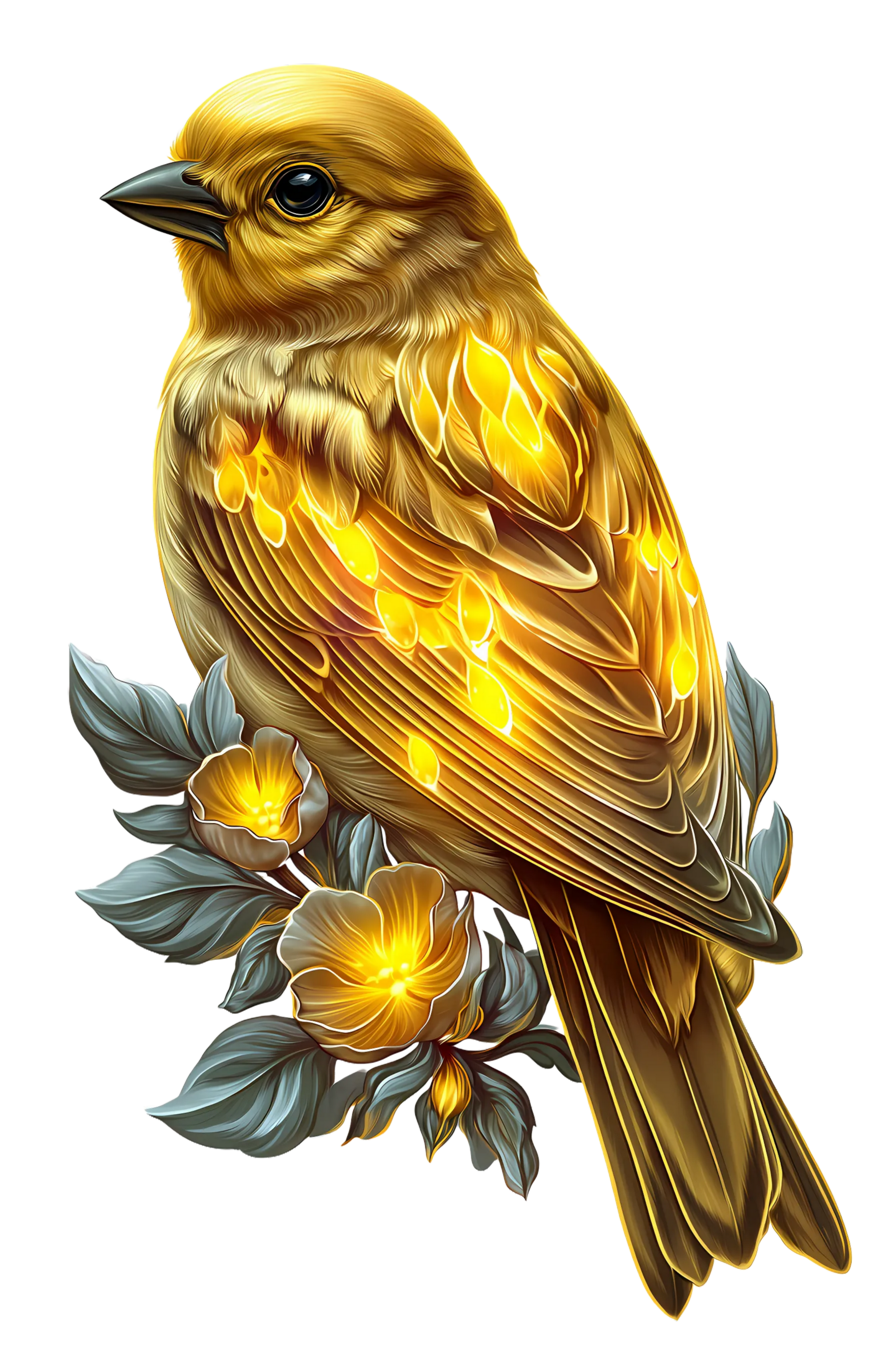 glowing bird 18