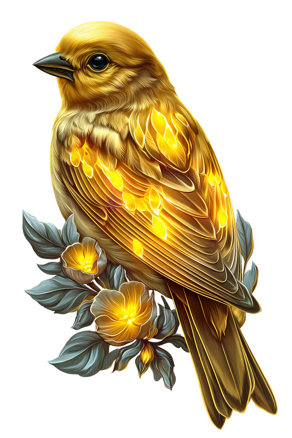 glowing bird 18
