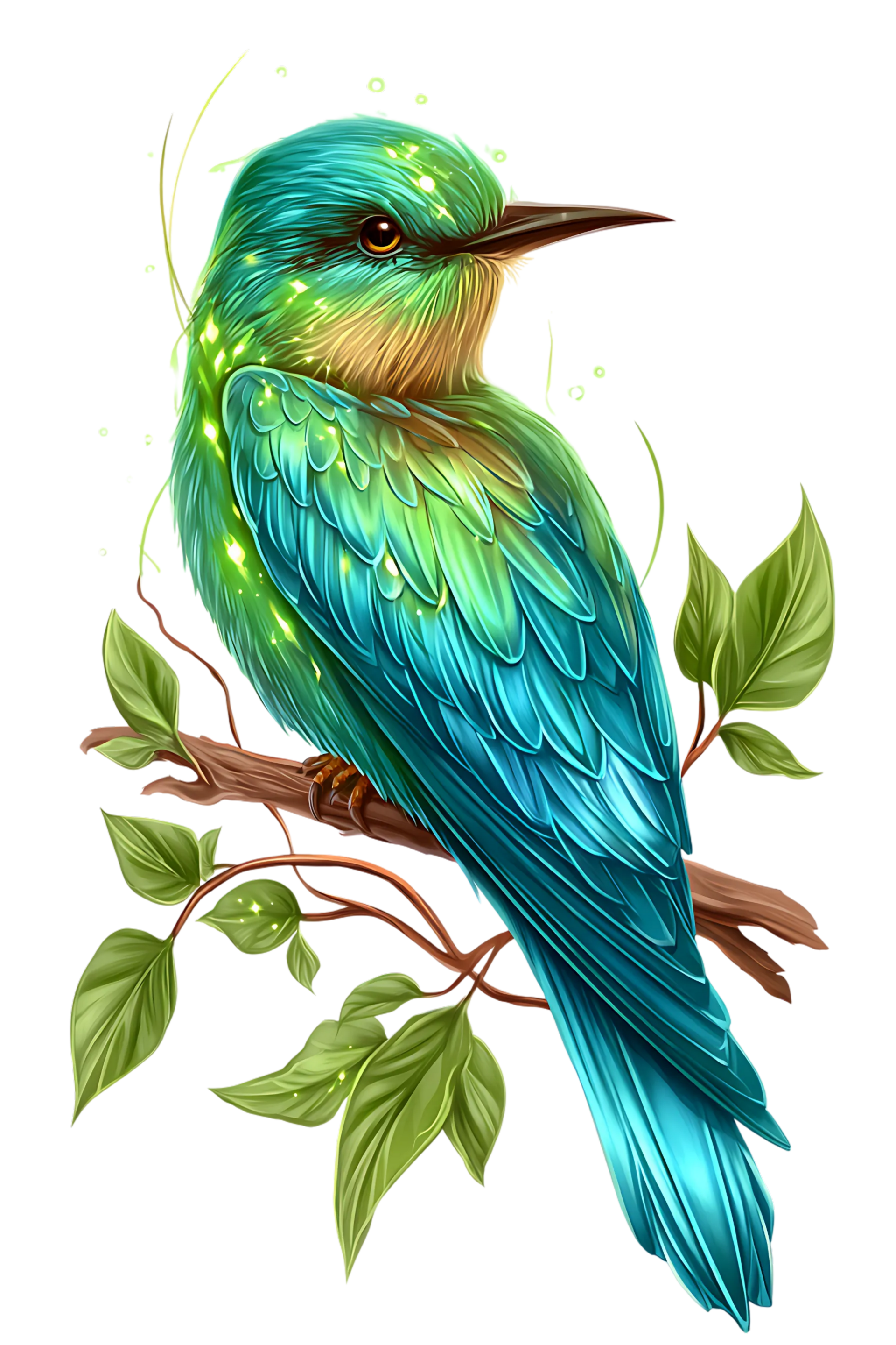glowing bird 19