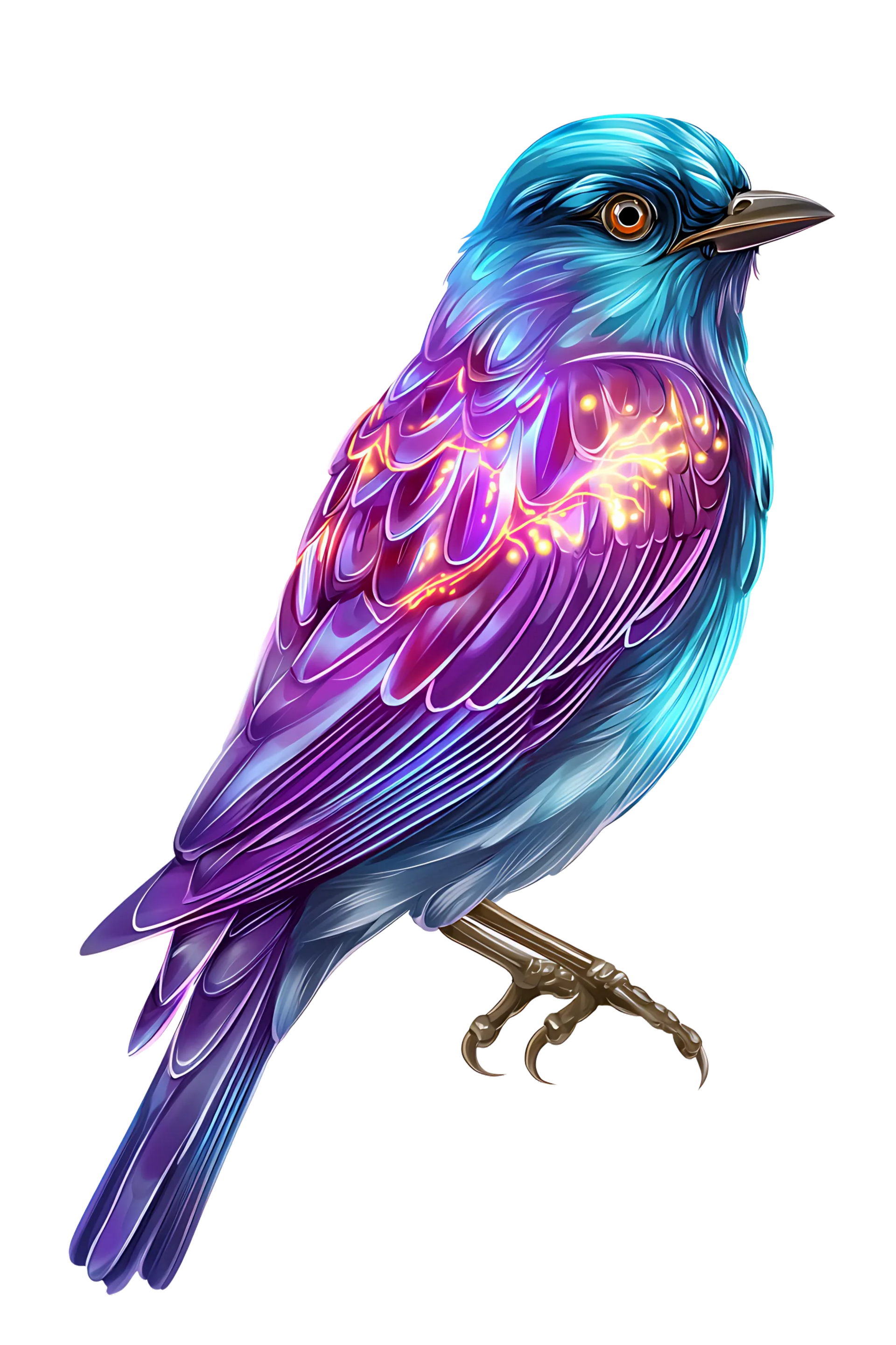 glowing bird 20