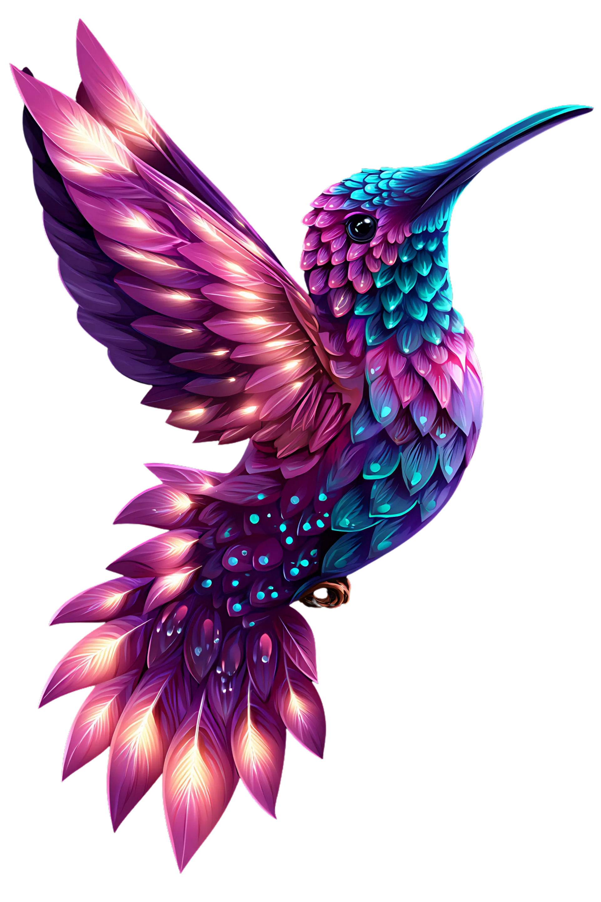 glowing bird 21
