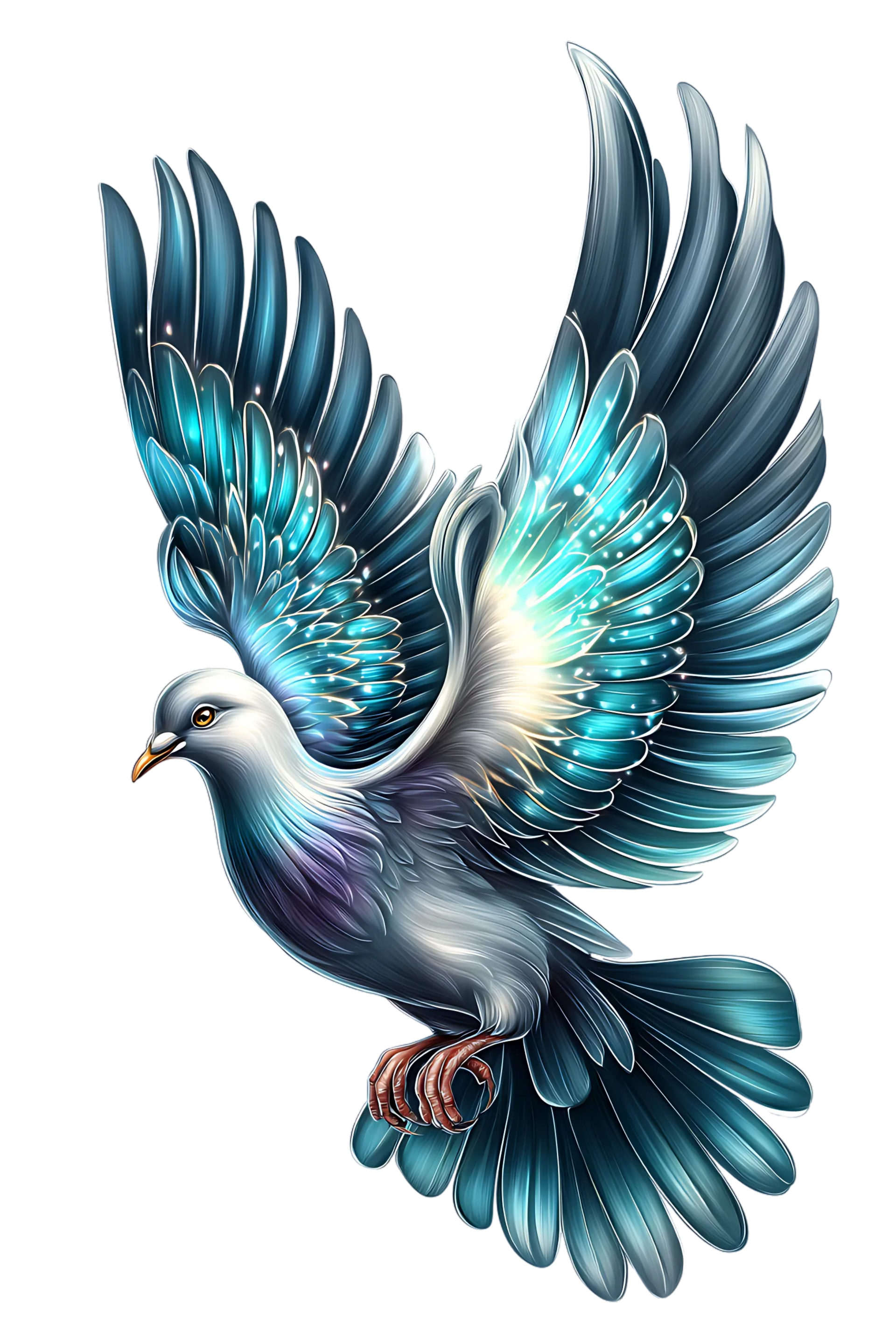 glowing bird 23