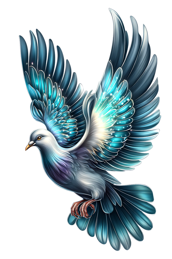 glowing bird 23