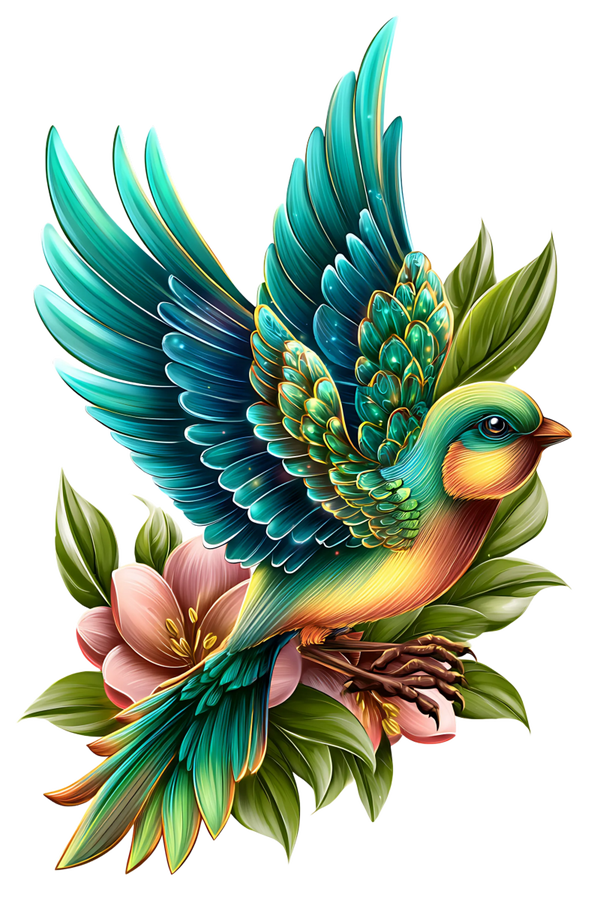 glowing bird 24