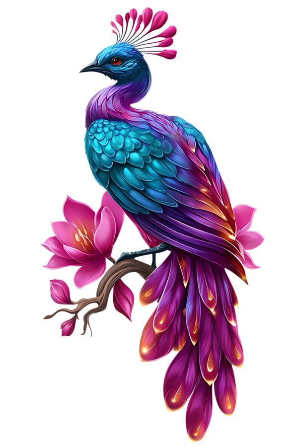 glowing bird 7
