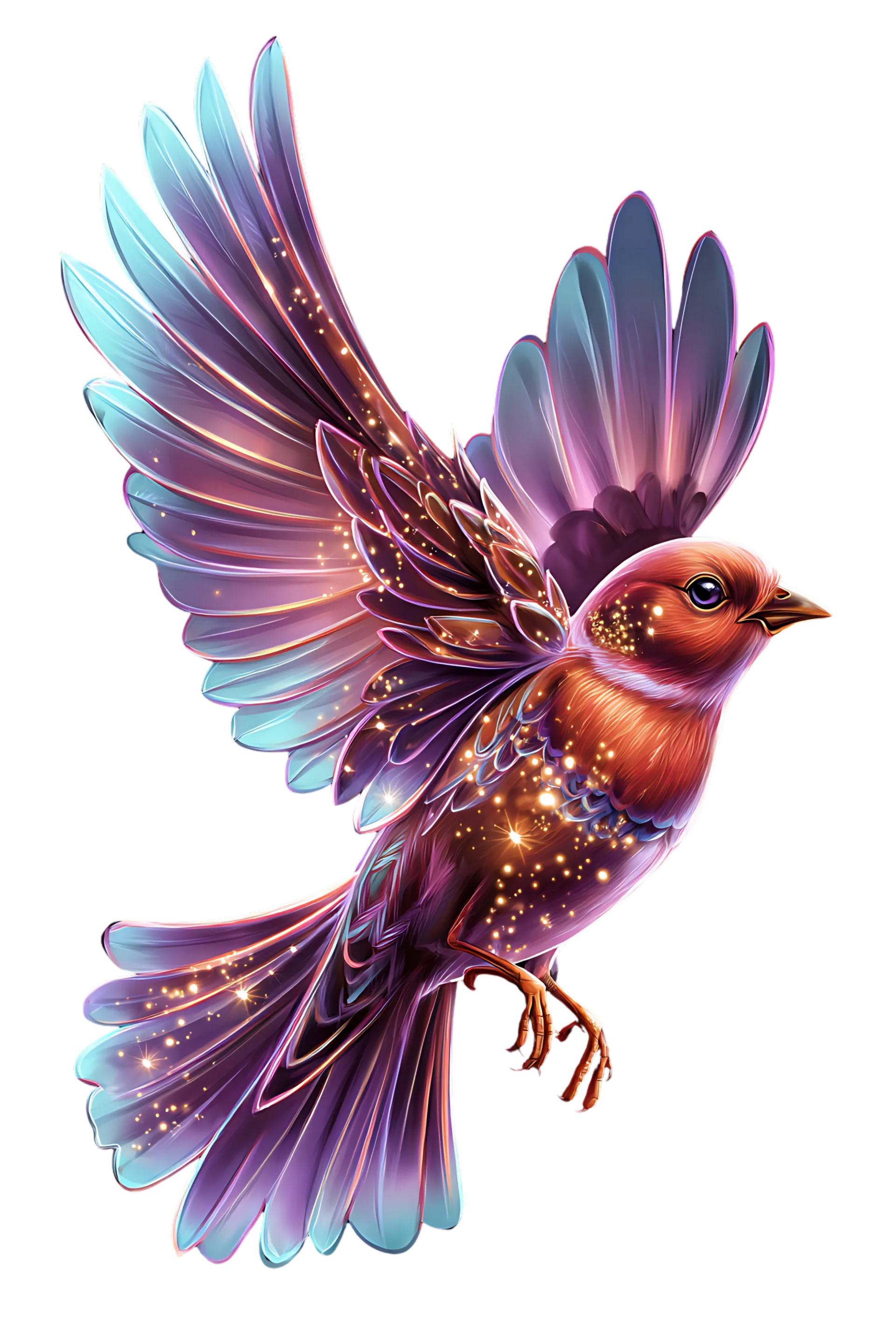 glowing bird 9