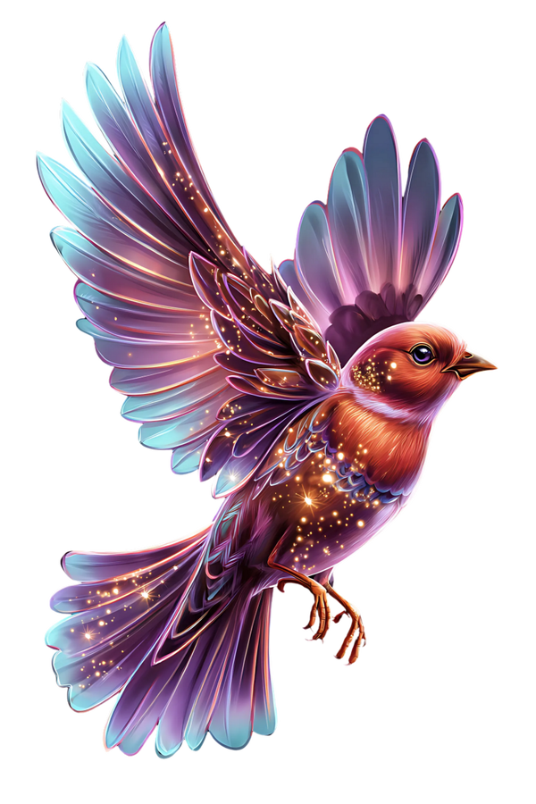 glowing bird 9