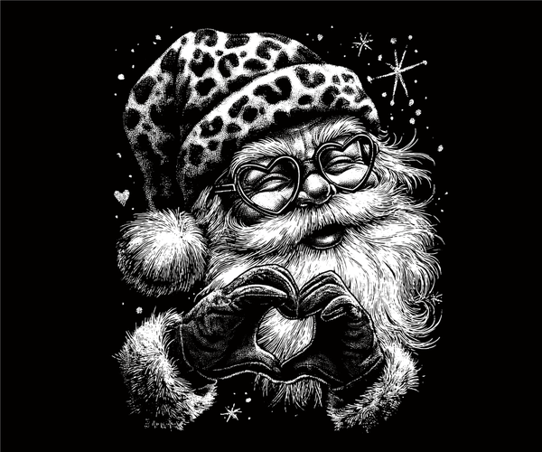 christmas halftone 48
