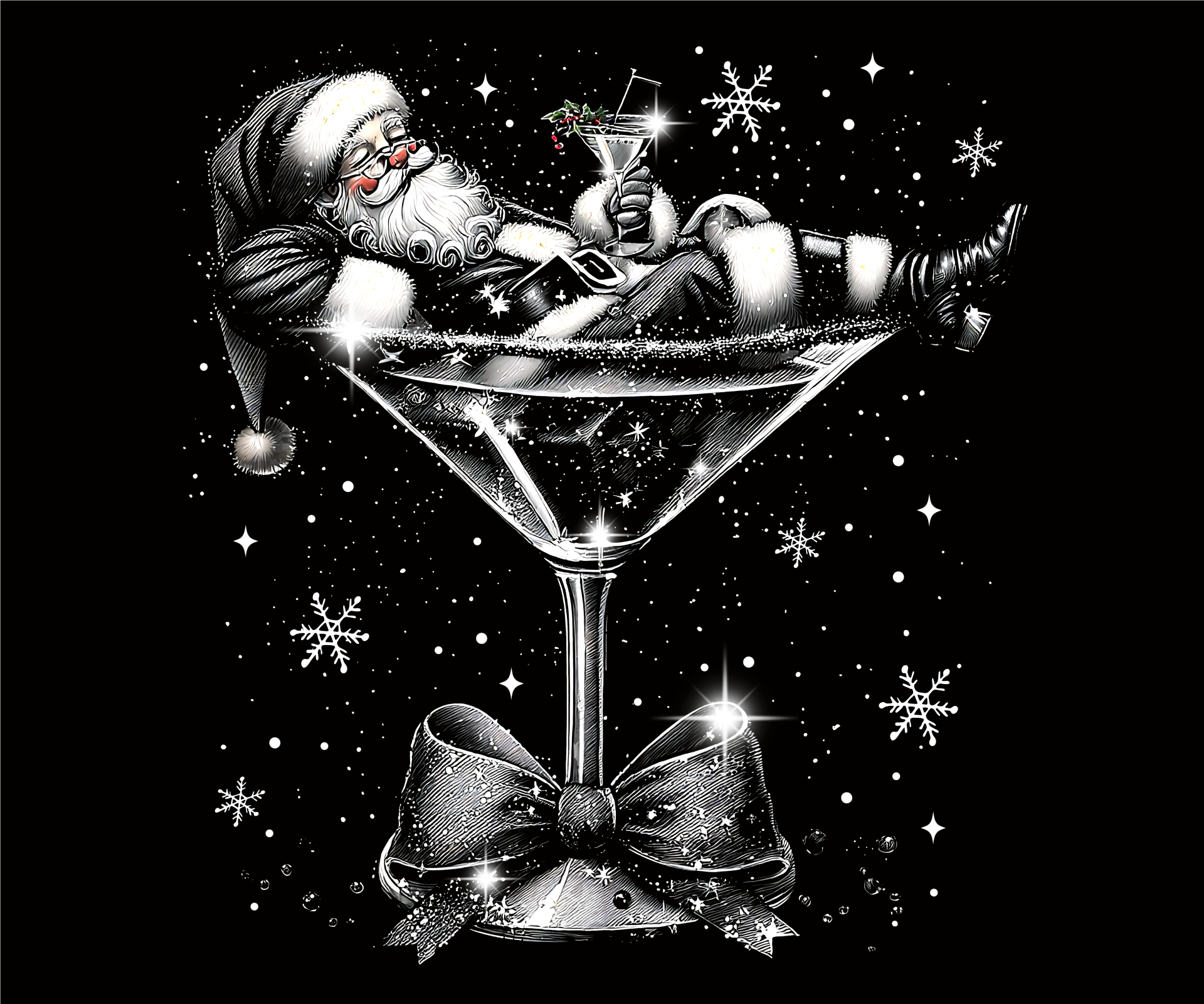 christmas halftone 50