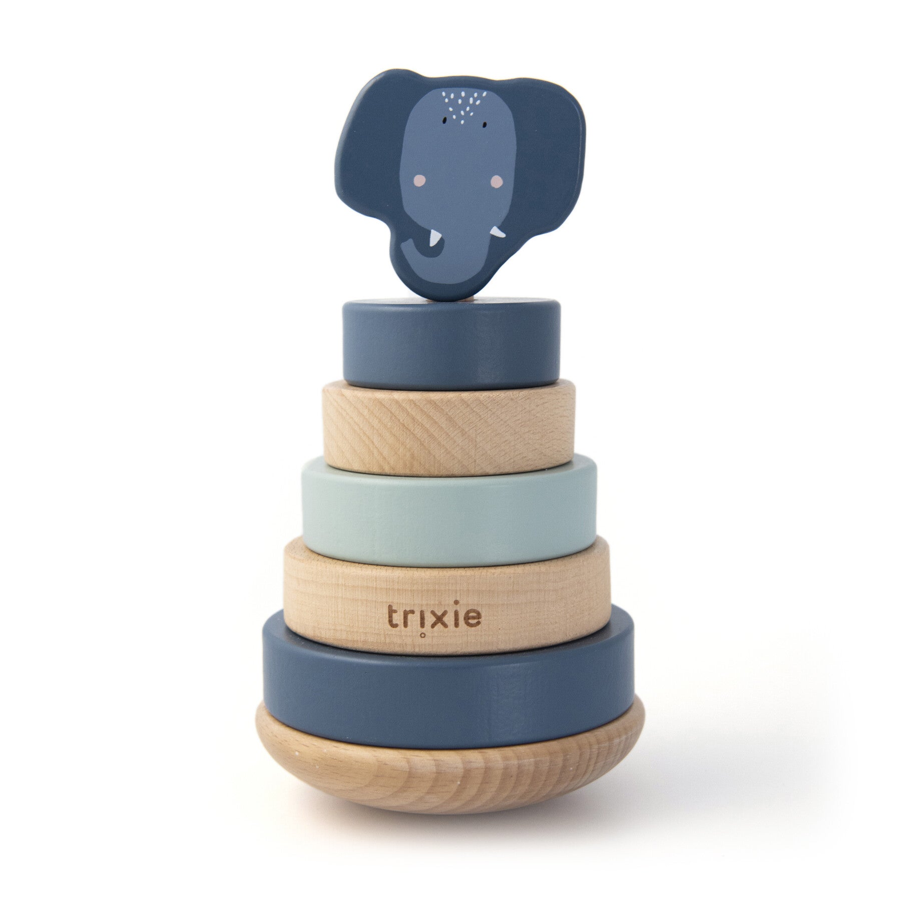 Trixie - Houten stapeltoren - Mrs. Elephant