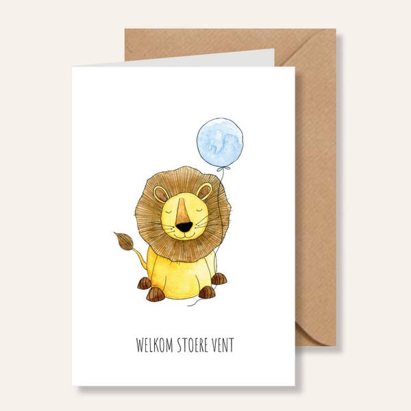 Juulz llustrations - Welkom stoere vent