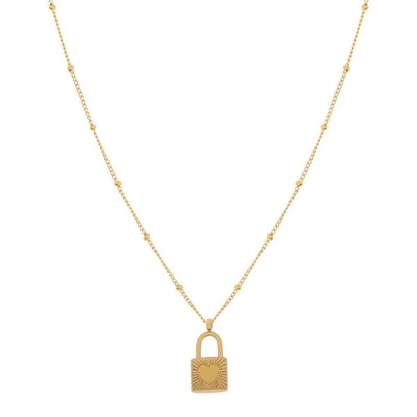 Essentialistics  - Ketting slotje met hartje