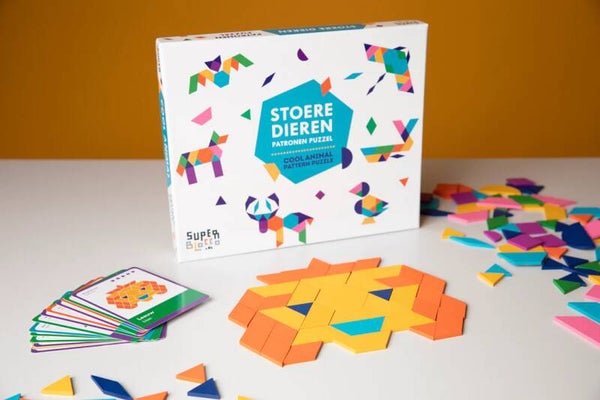 SuperBlocco - Stoere Dieren Patronen Puzzel
