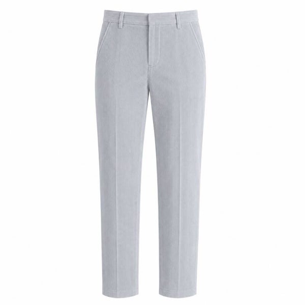 Pantalon en velours gris