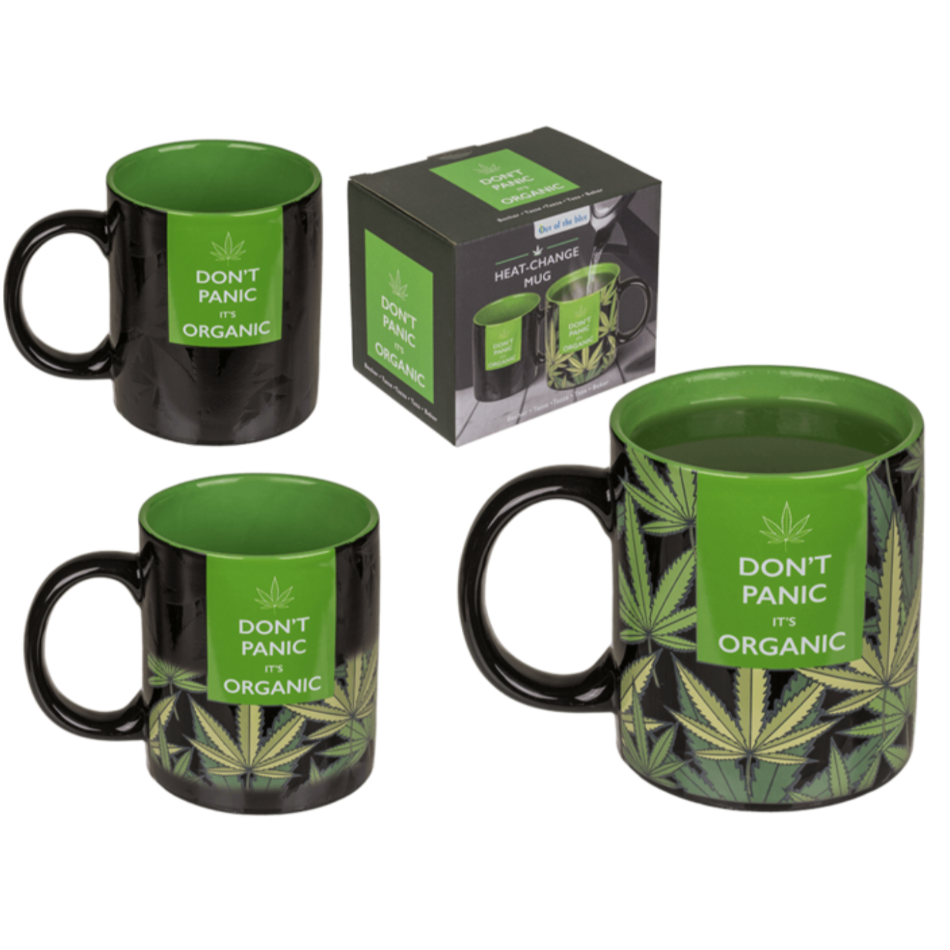 Don't Panic It's Organic - Hitte Reagerende Mok