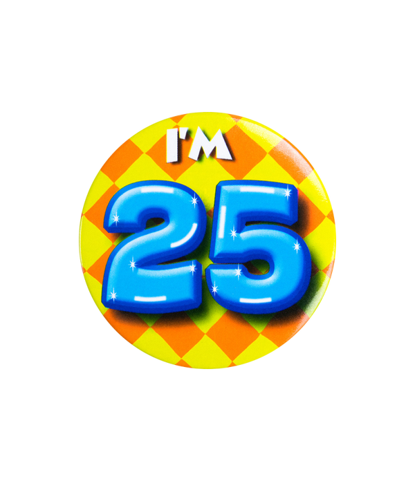Button leeftijd – I’m 25