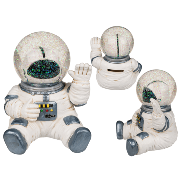 Astronaut met Waterbol-Helm Spaarpot