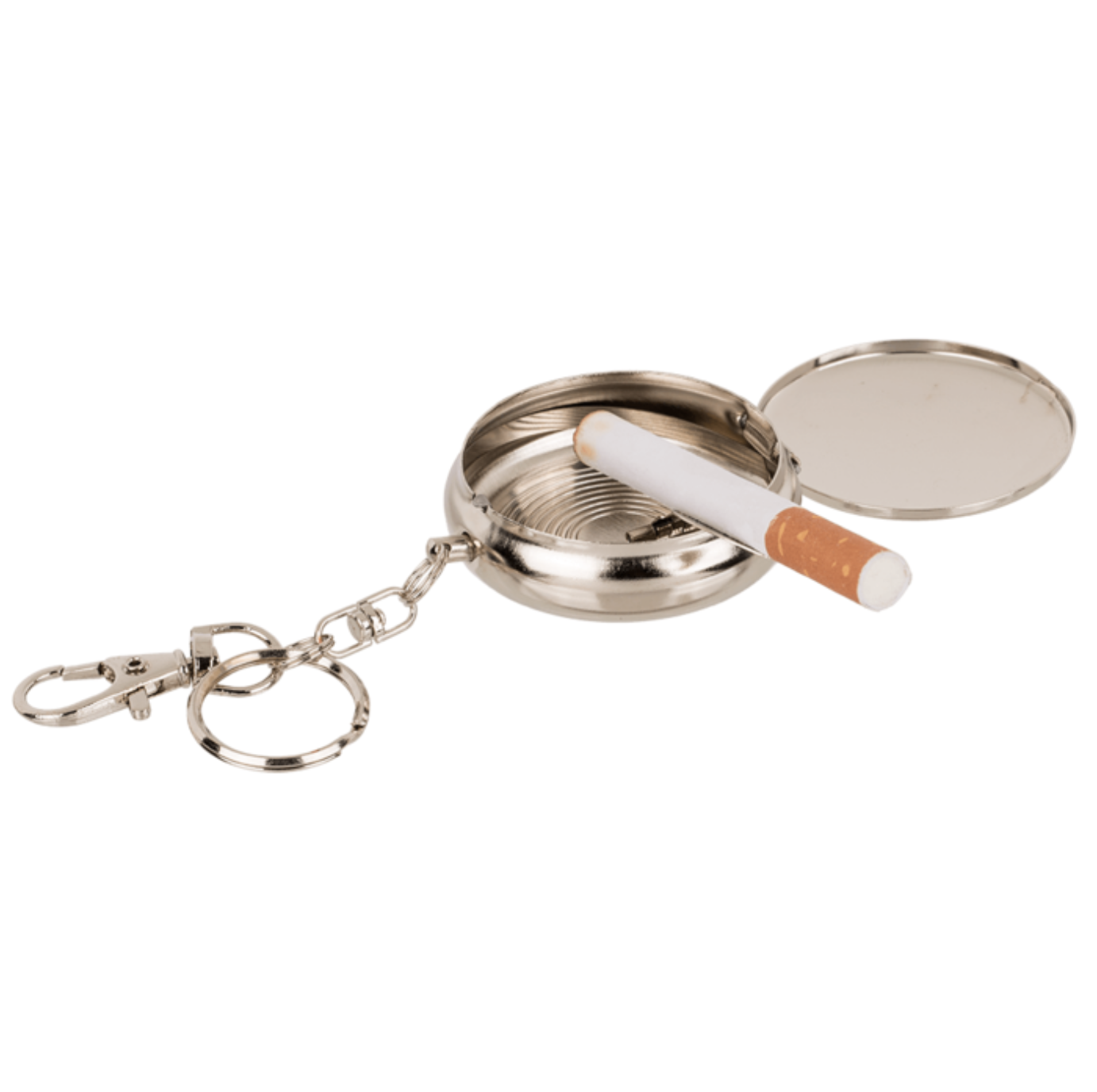 Metalen Reis Asbak - Metal Pocket Ashtray