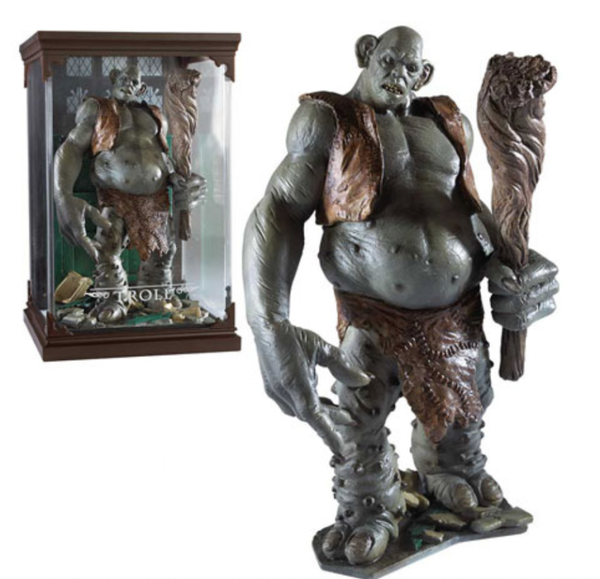 Magical Creatures #12 Troll – Harry Potter Verzamelbeeld