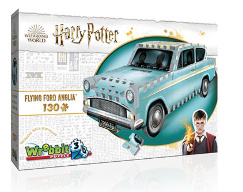 Harry Potter Weasley Vliegende Auto 3D Puzzel – Wrebbit