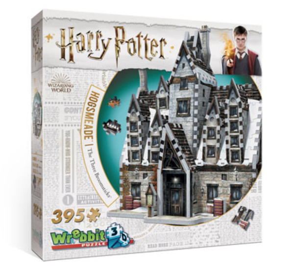 Harry Potter Hogsmeade Three Broomsticks 3D Puzzel 395 Stukjes – Wrebbit
