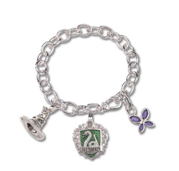 Harry Potter Lumos Slytherin Charm Bracelet – The Noble Collection