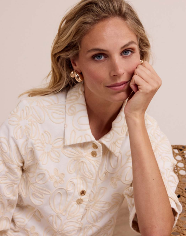 TRAMONTANA TR/C38-19-801 JACKET EMBROIDERED