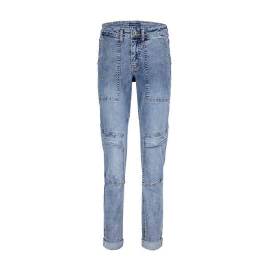 RED BUTTON 4318 CARGO DENIM