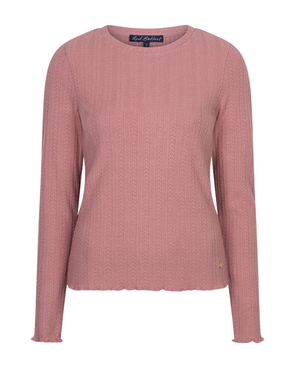 RED BUTTON RB/SRB5162 TOP FINE KNIT