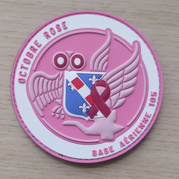 PATCH OCTOBRE ROSE "BA 105"