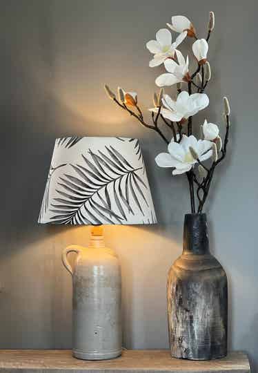 Gres Kruiklamp met oor