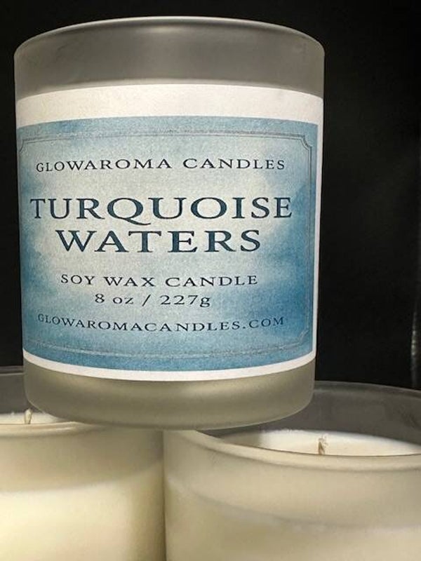 TURQUOISE WATERS - CLASSIC SOY WAX CANDLE