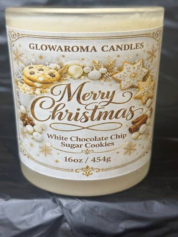White Chocolate Chip Sugar Cookie Soy Wax Candle