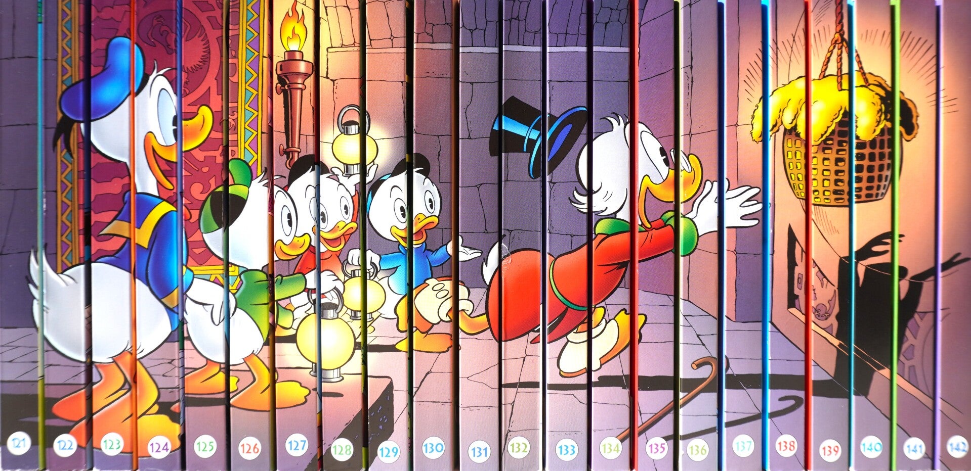 Donald Duck Pockets nummer 121 t/m 142