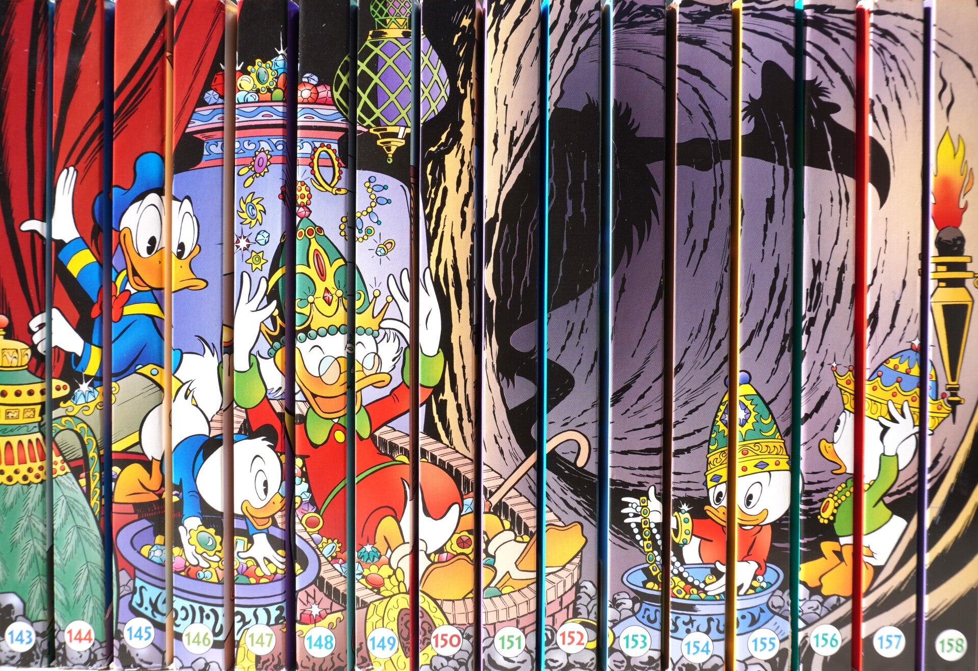 Donald Duck Pockets nummer 143 t/m 158