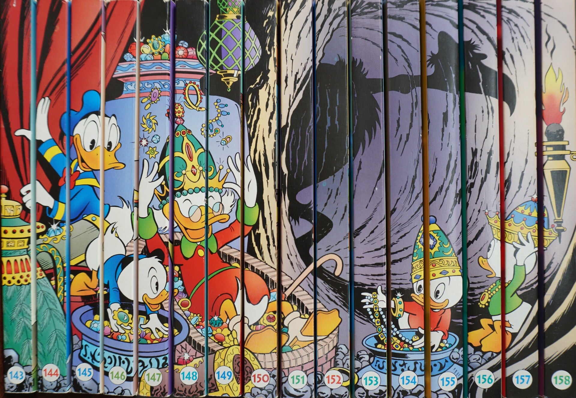 Donald Duck Pockets nummer 143 t/m 158