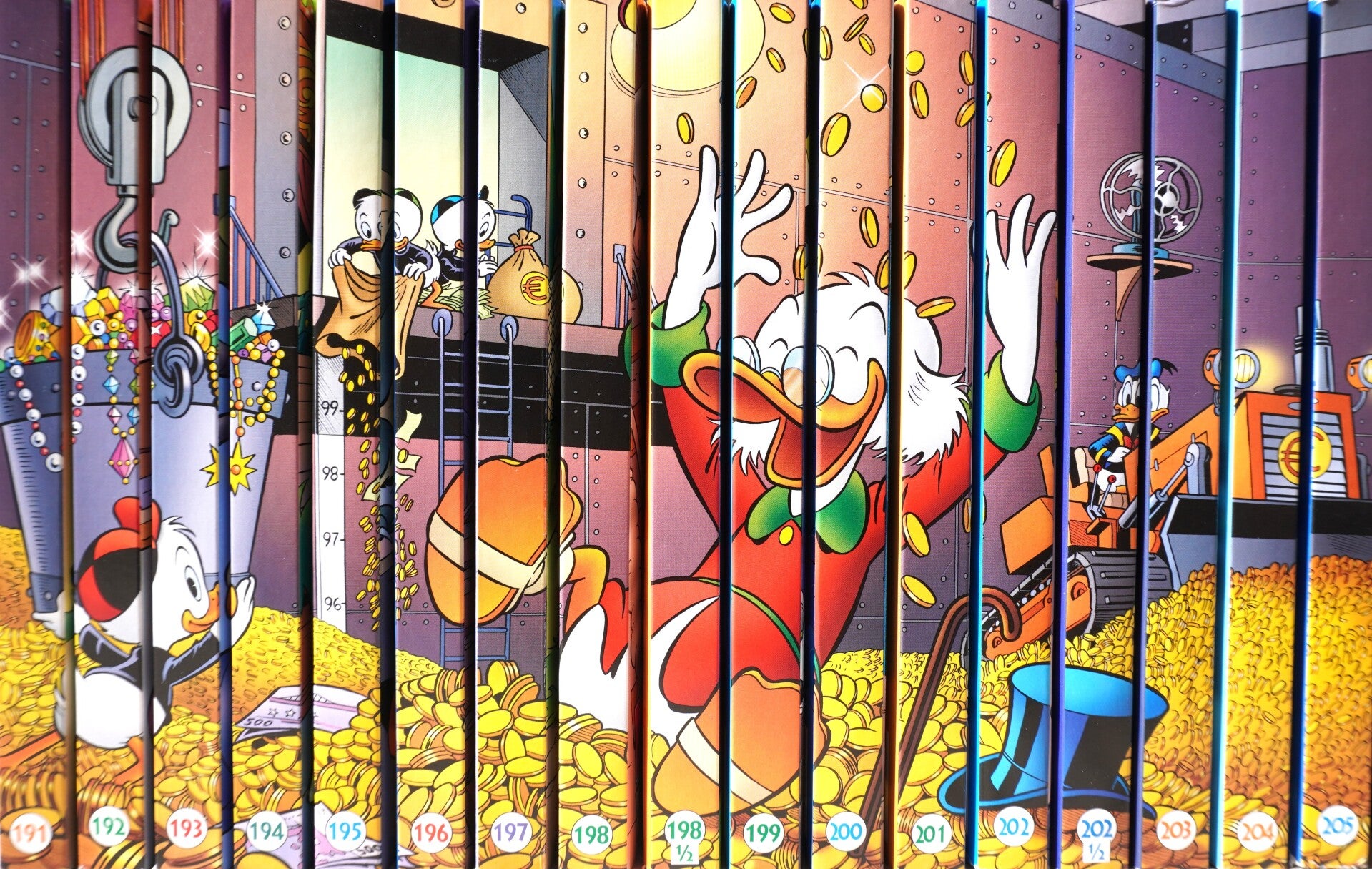 Donald Duck Pockets nummer 191 t/m 205