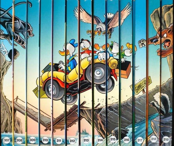 Donald Duck Pockets nummer 307 t/m 319