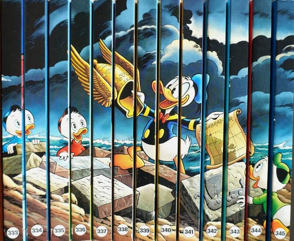 Donald Duck Pockets nummer 333 t/m 345
