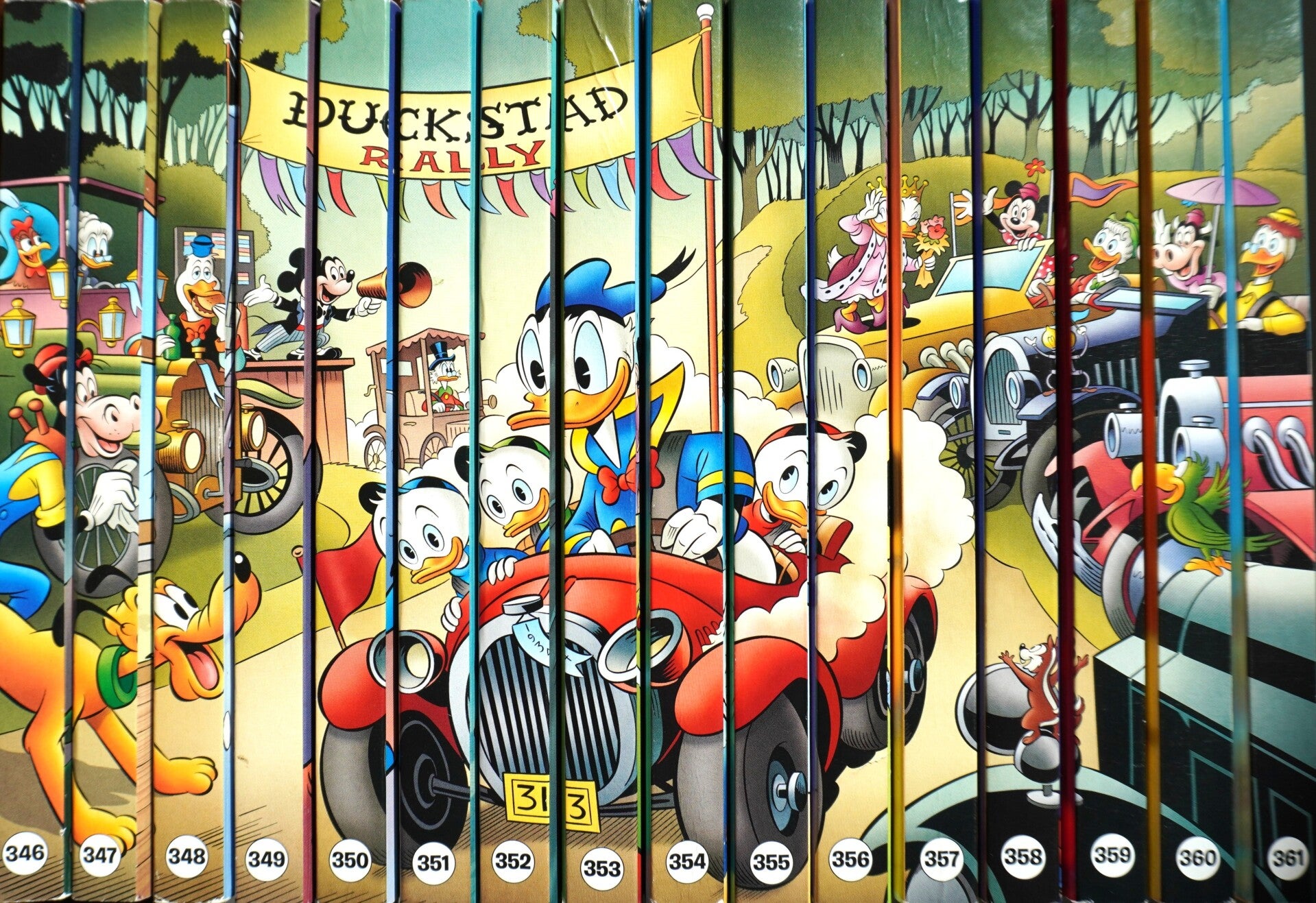 Donald Duck Pockets nummer 346 t/m 361