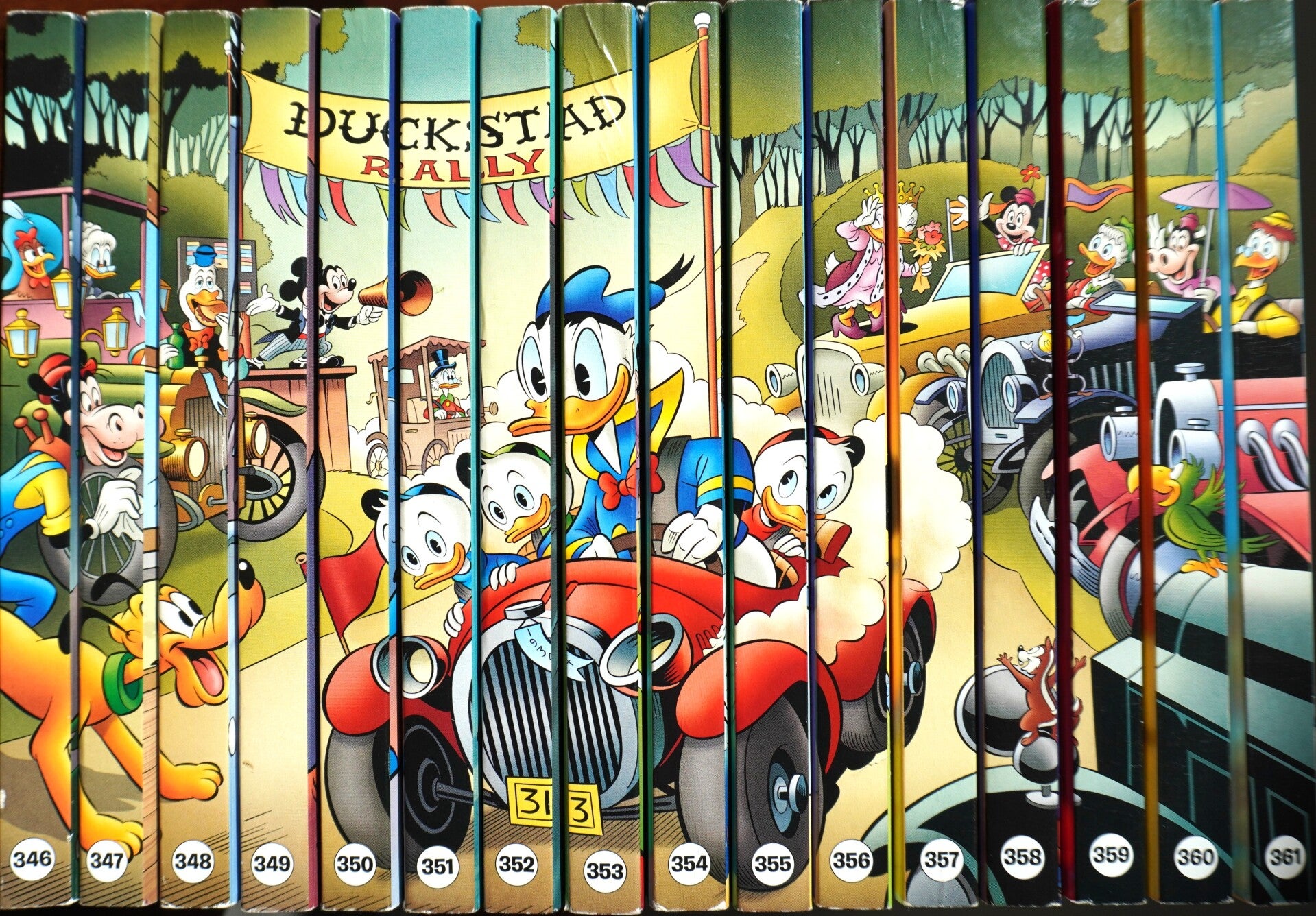 Donald Duck Pockets nummer 346 t/m 361