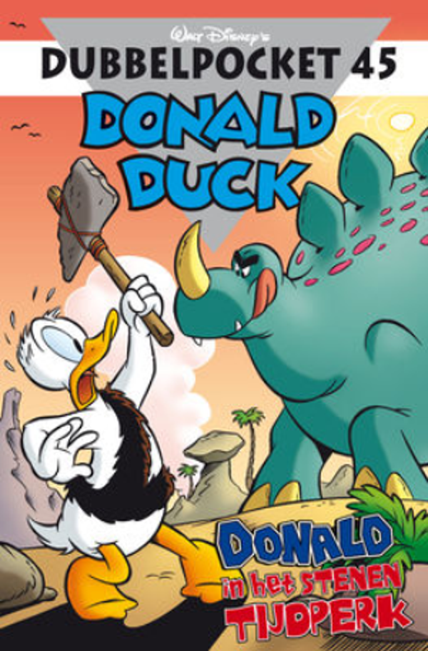 Dubbelpocket 045. Donald In Het Stenen Tijdperk