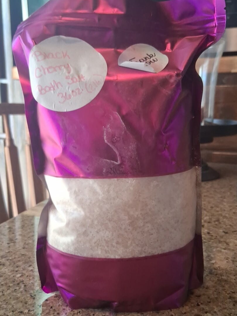Black Cherry Bath Salt