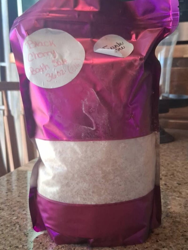 Black Cherry Bath Salt