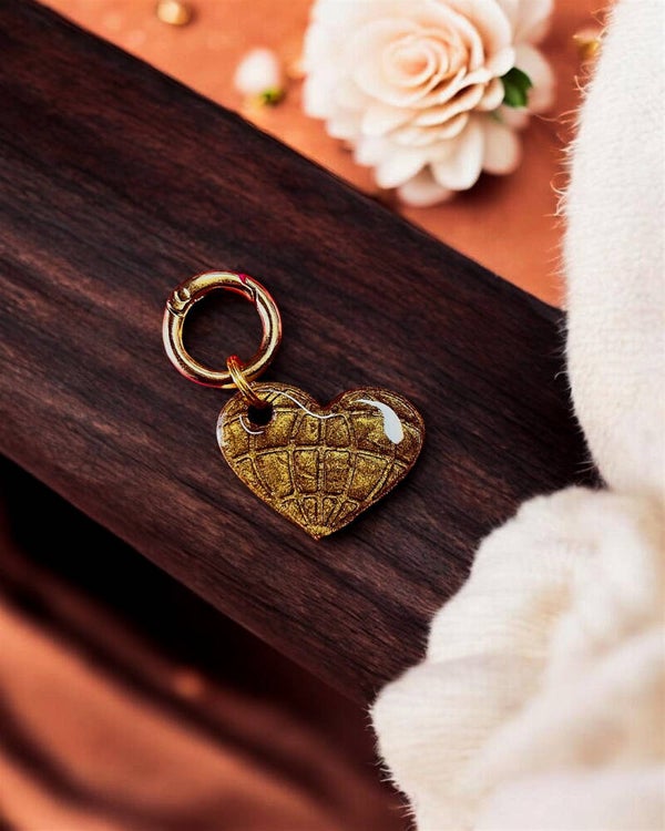 Moule médaille Cœur disco