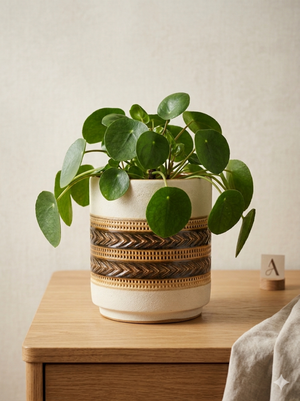 Vintage bloempot Velasques