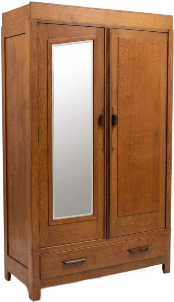 Art deco Amsterdamse schoolkast