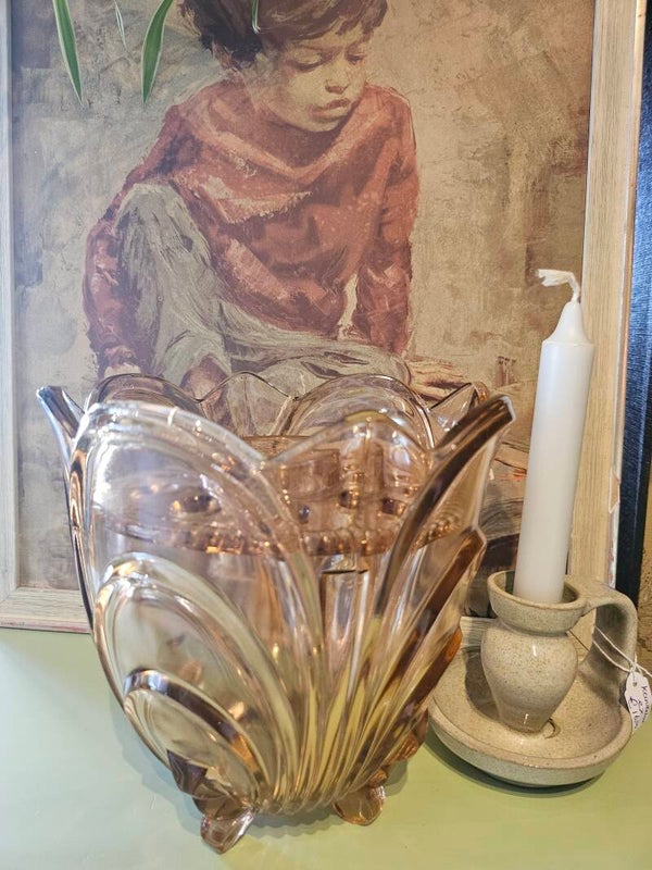Whalter glas Vaas bloemsteker